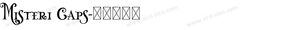 Misteri Caps字体转换